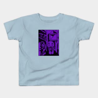 Purple Dark Age Kids T-Shirt